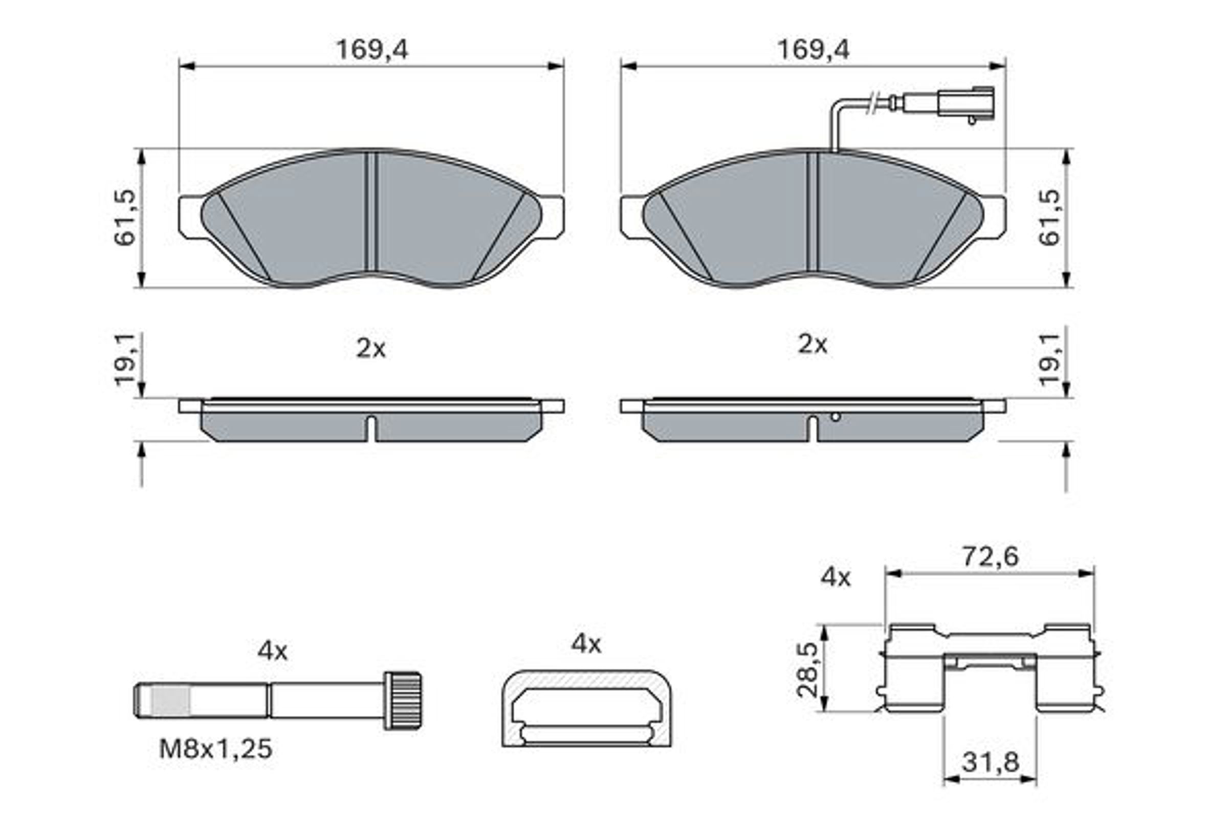 Запчасть BOSCH 0986494581
