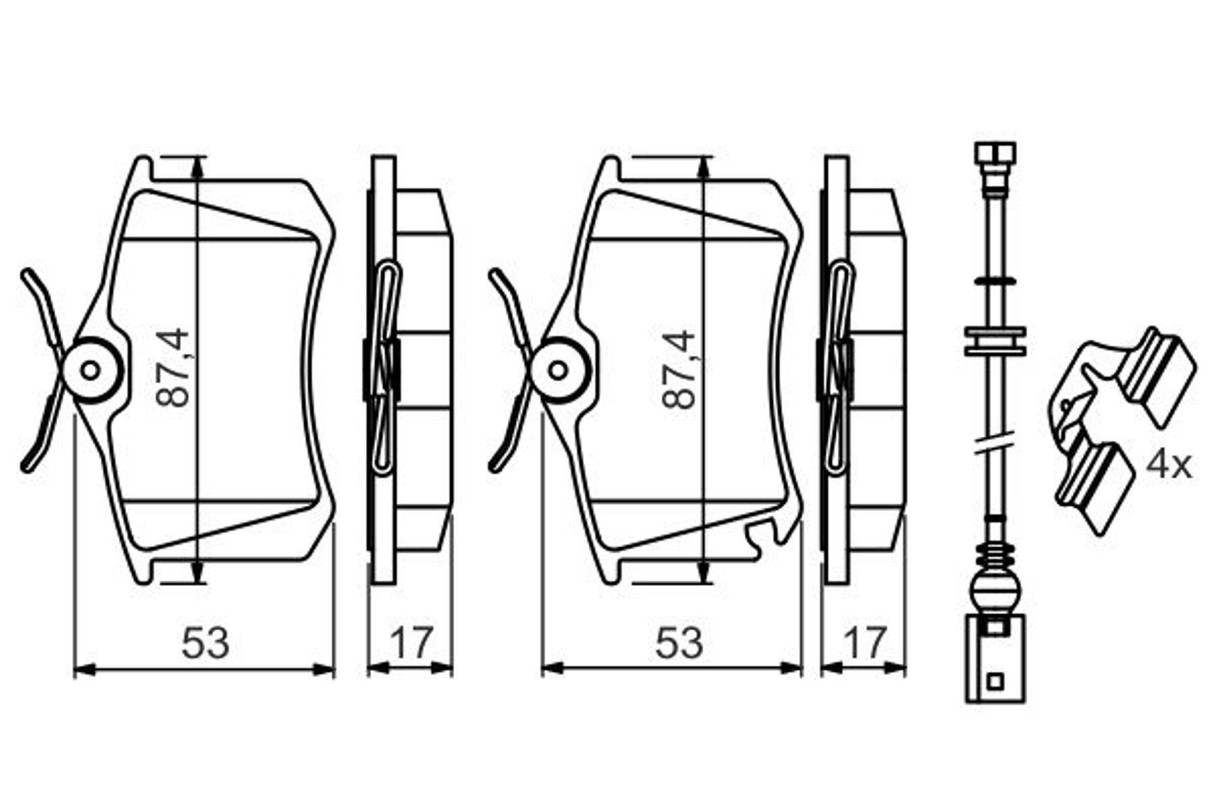 Запчасть BOSCH 0986494598