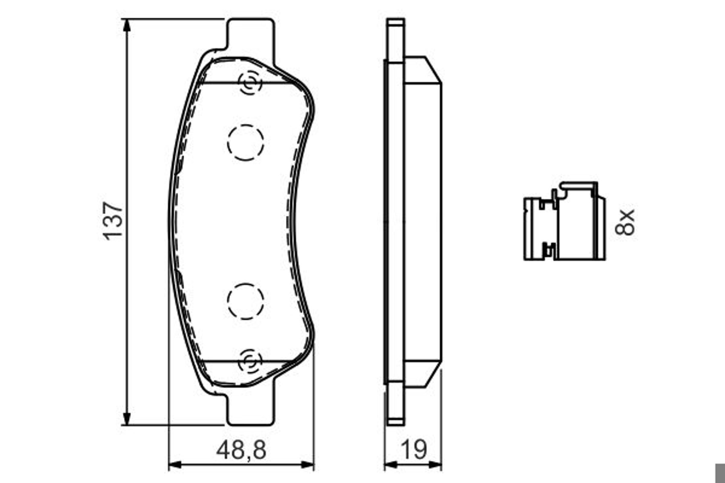 Запчасть BOSCH 0986494604
