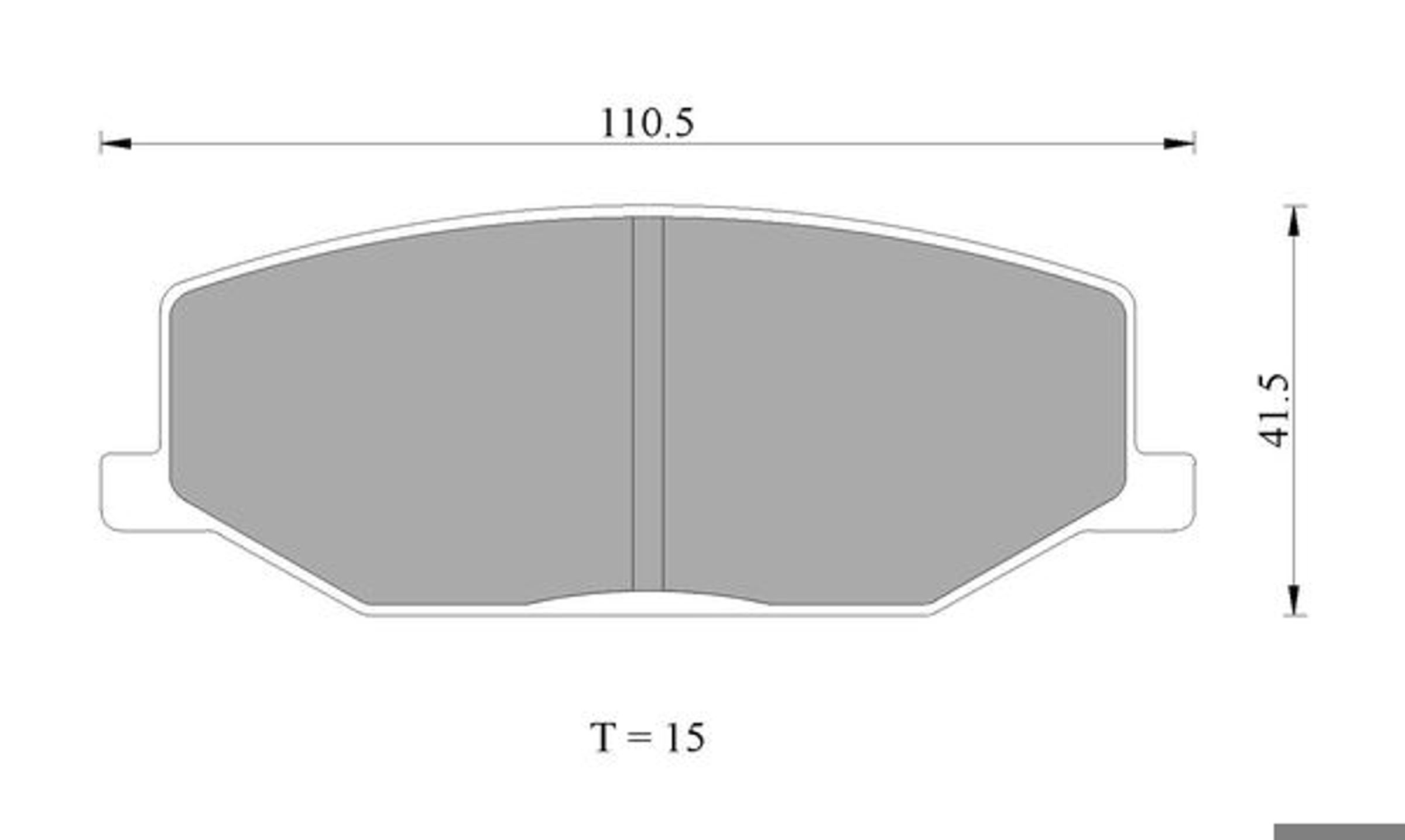 Комплект тормозных колодок дисковый тормоз BOSCH 0986AB2003