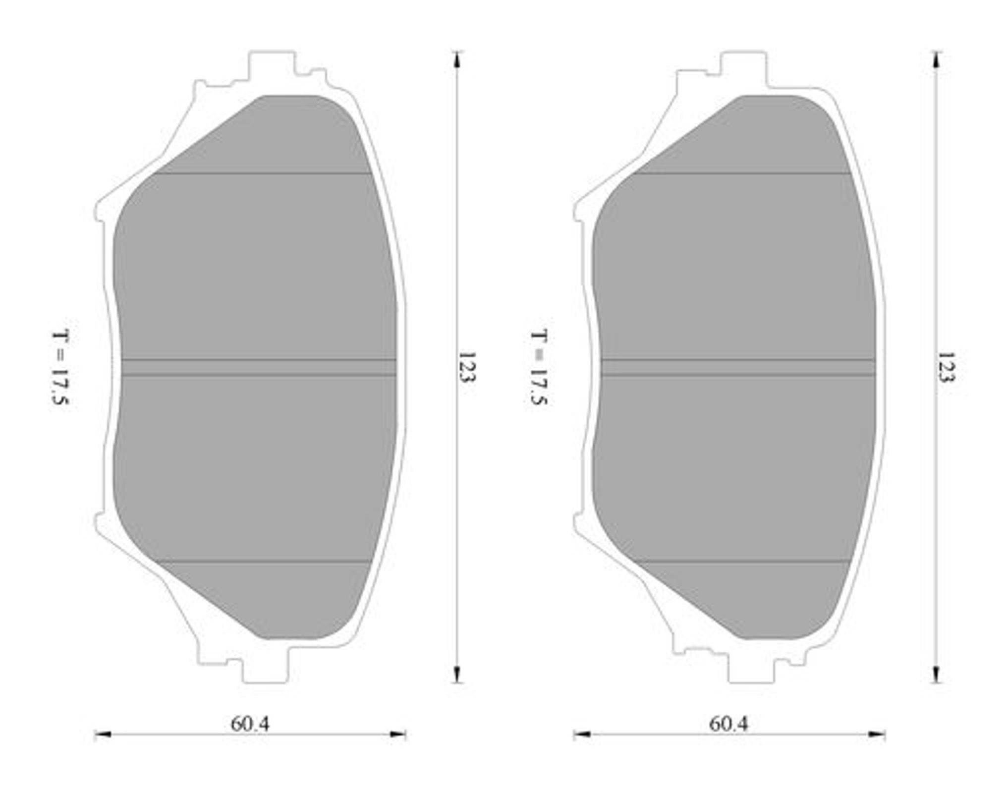Комплект тормозных колодок дисковый тормоз BOSCH 0986AB2383