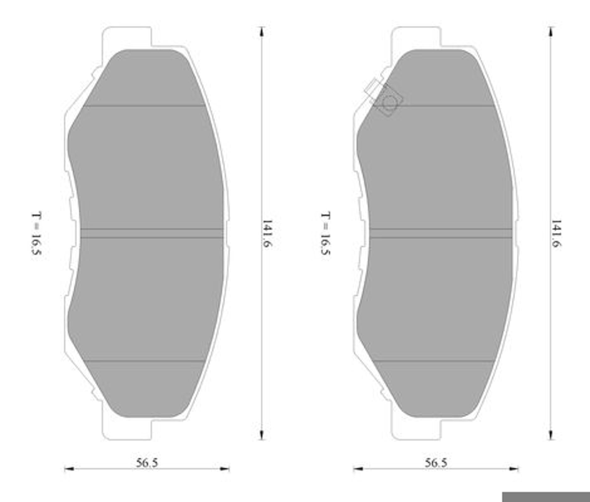 Комплект тормозных колодок дисковый тормоз BOSCH 0986AB2385