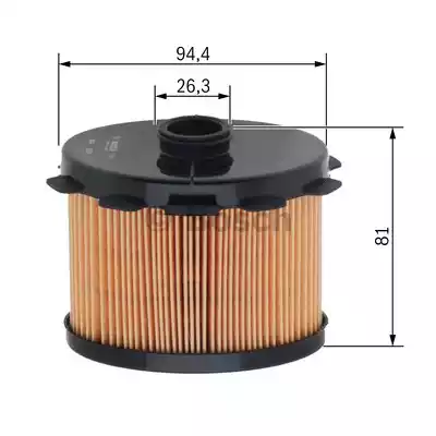 Топливный фильтр BOSCH 1 457 431 703