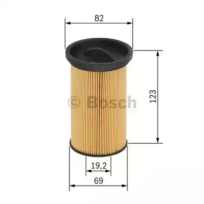 Топливный фильтр BOSCH 1 457 431 708