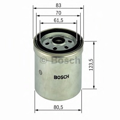 Топливный фильтр BOSCH 1457434154