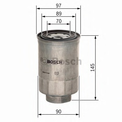 Топливный фильтр BOSCH 1457434281