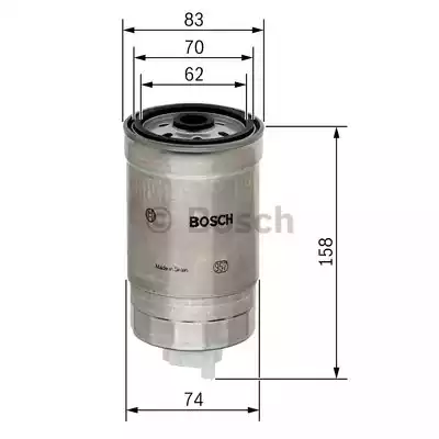Топливный фильтр BOSCH 1457434329