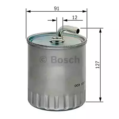 Топливный фильтр BOSCH 1457434416