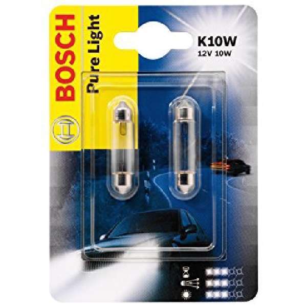 Лампа накаливания oсвещение салона BOSCH 1987301014