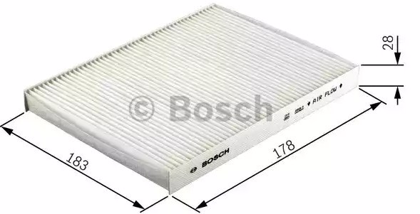 Салонный фильтр BOSCH 1987432115