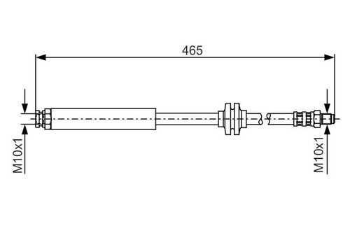 Тормозные трубки BOSCH 1987476079