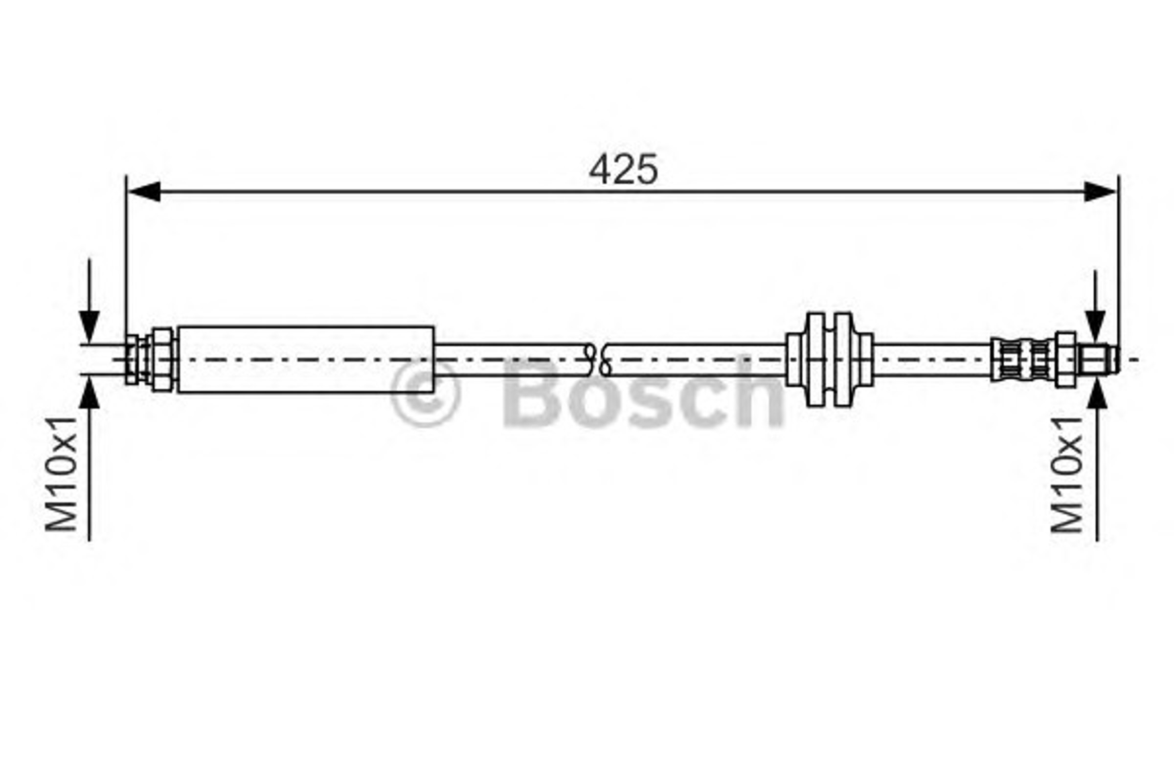Тормозные трубки BOSCH 1987476451