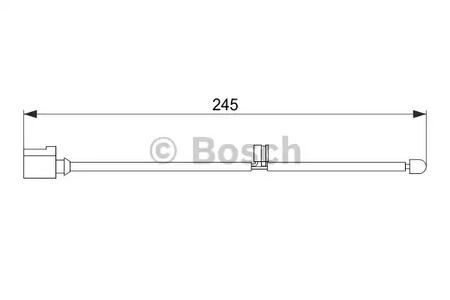 Сигнализатор износ тормозных колодок BOSCH 1 987 474 563