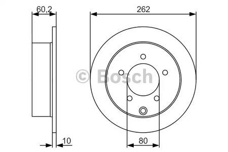 Тормозной диск BOSCH 0 986 479 A41