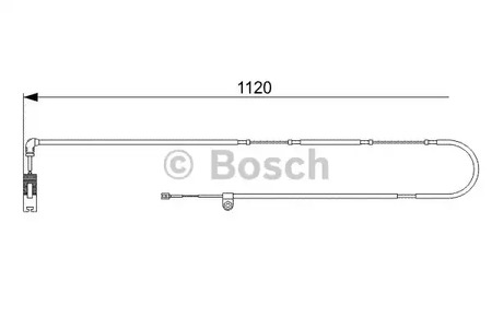 Сигнализатор износ тормозных колодок BOSCH 1 987 473 010