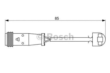Сигнализатор износ тормозных колодок BOSCH 1 987 473 038