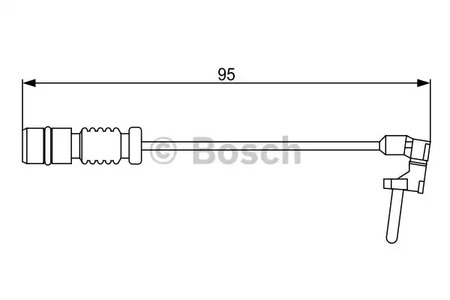 Сигнализатор износ тормозных колодок BOSCH 1 987 474 901