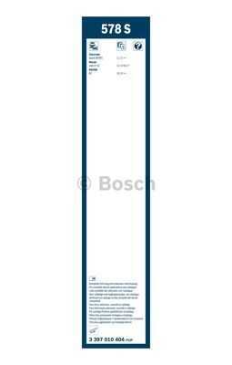 Щетка стеклоочистителя BOSCH 3397010404