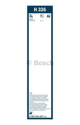 Щетка стеклоочистителя задний BOSCH 3397015107