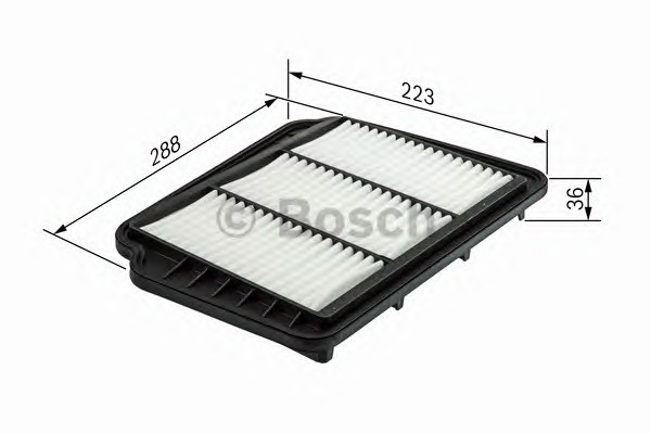 Воздушный фильтр BOSCH F026400163
