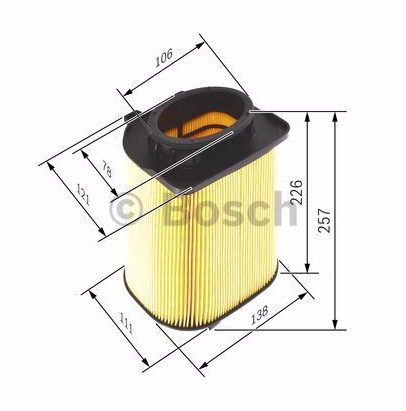 Воздушный фильтр BOSCH F026400480