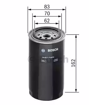 Топливный фильтр BOSCH F026402002