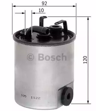 Фильтр топливный BOSCH F026402003