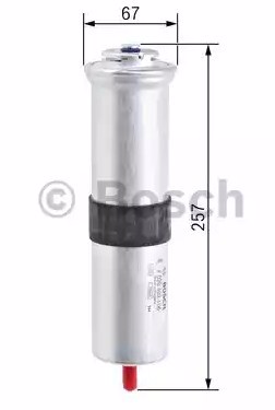 Топливный фильтр BOSCH F026402106