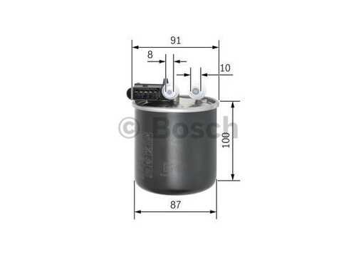 Топливный фильтр mann BOSCH F026402838