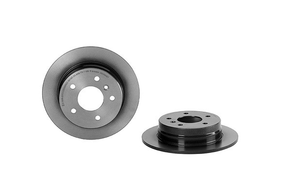 К-кт тормозных дисков 2 szt. зад лев/прав BREMBO 08.9580.21