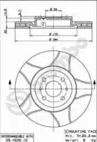 Тормозные диски BREMBO 09.4939.75