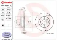 Тормозные диски BREMBO 09.9537.10