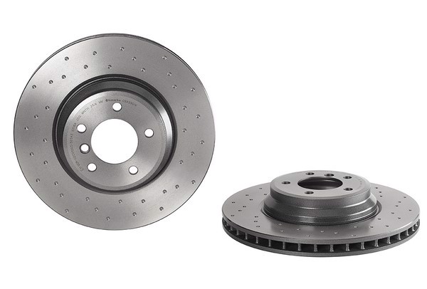 Диск тормозной perforowana wentylowana передн. лев/прав BREMBO 09.A599.1X