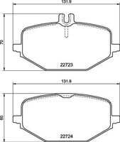 Pad BREMBO P 50 161