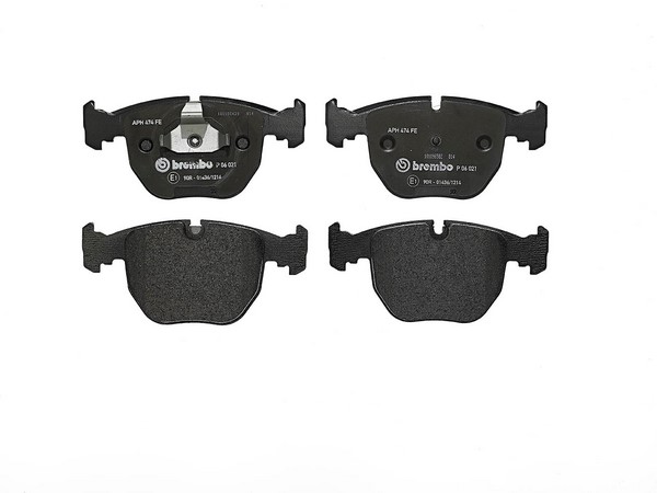 Тормозные колодки дисковые BREMBO P06021