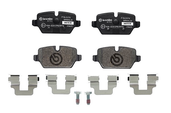 Тормозные колодки BREMBO P06037X