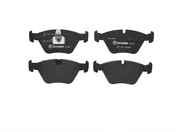 Тормозные колодки дисковые BREMBO P06043