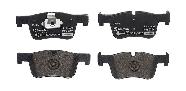 Тормозные колодки BREMBO P06070X