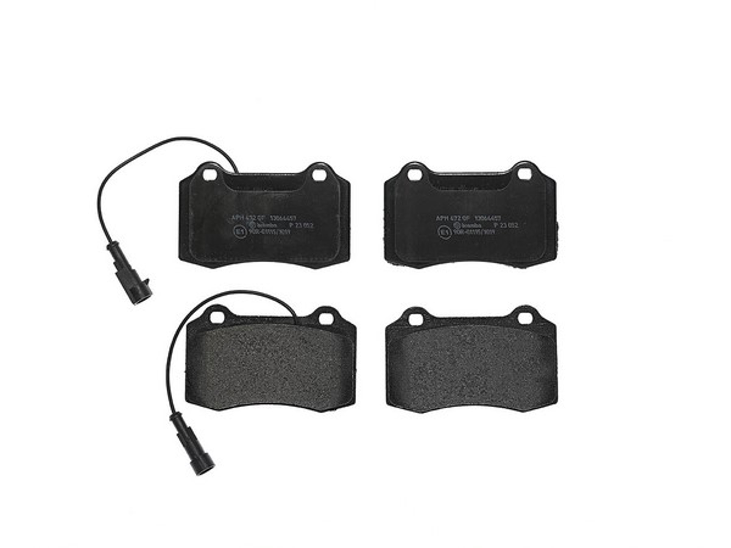 Колодки тормозные дисковые BREMBO P23052