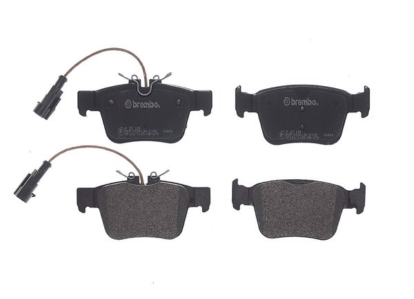 Колодки тормозные дисковые задние BREMBO P23180