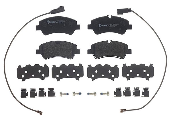 Комплект тормозных колодок дискового тормоза BREMBO P24187