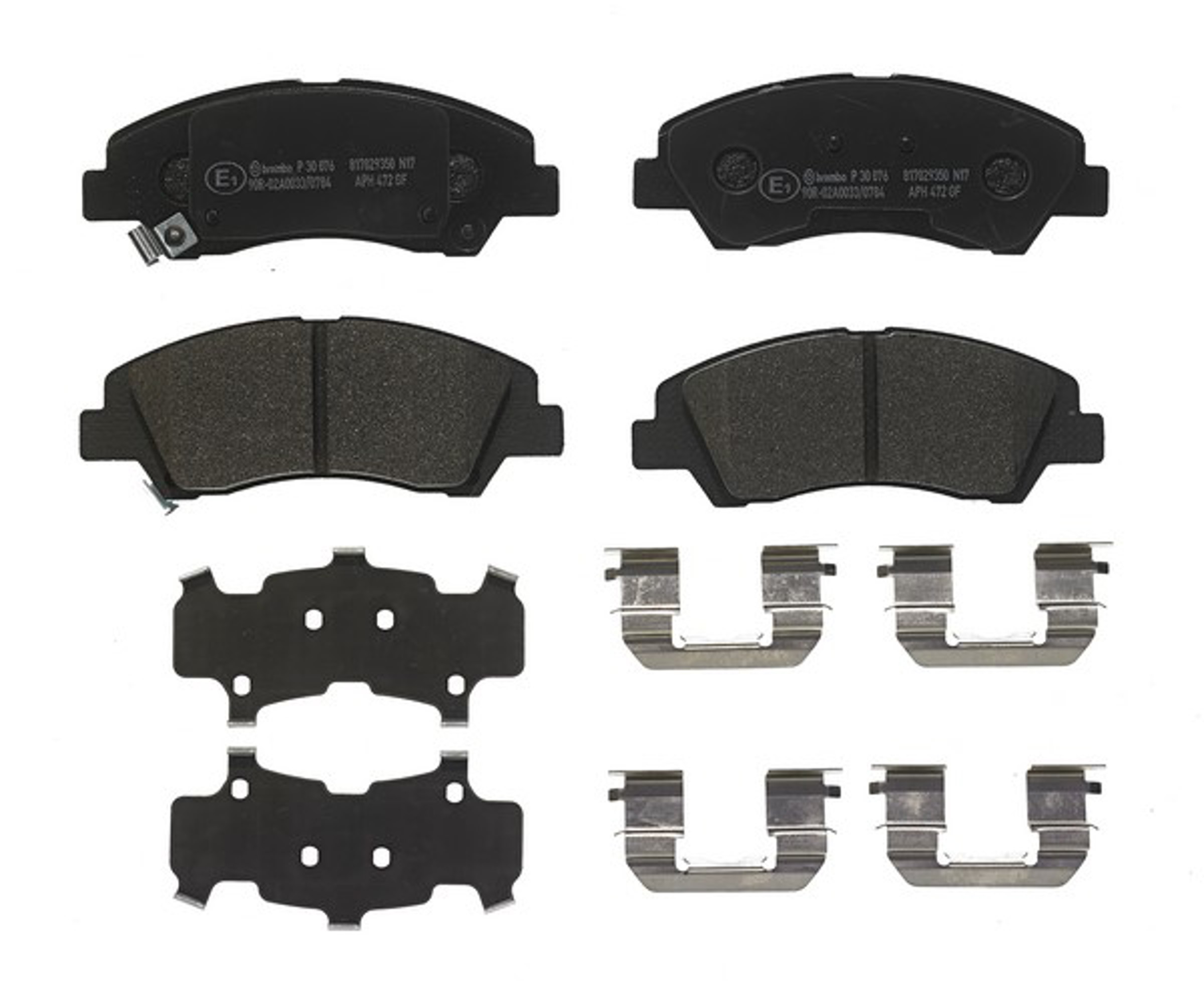 Колодки тормозные дисковые BREMBO P30076