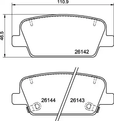 ( p 30 118 ) к-т дисков. тормоз. колодок BREMBO P30118