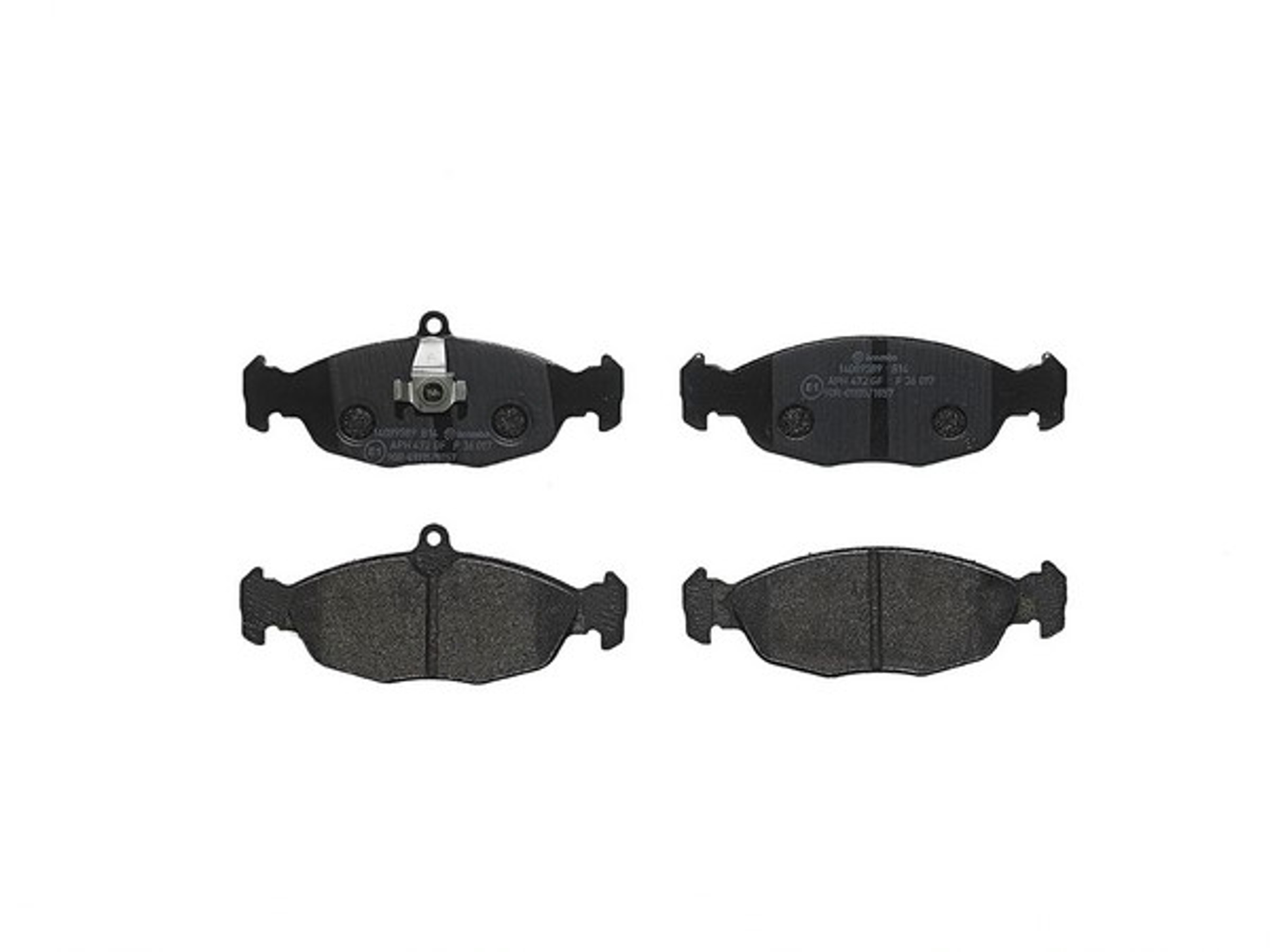 Колодки тормозные дисковые BREMBO P36017
