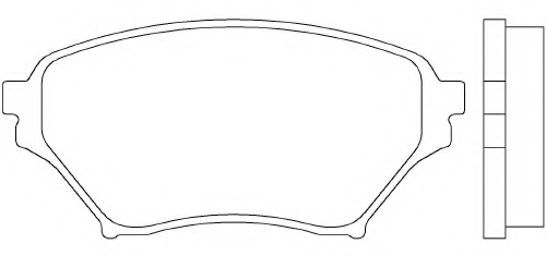 Тормозные колодки BREMBO P49029