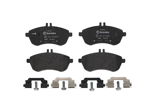 Тормозные колодки BREMBO P50070