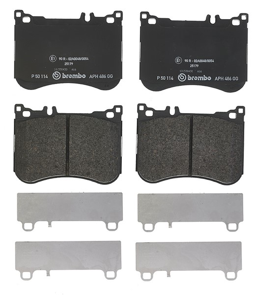 Комплект тормозных колодок дискового тормоза BREMBO P50114
