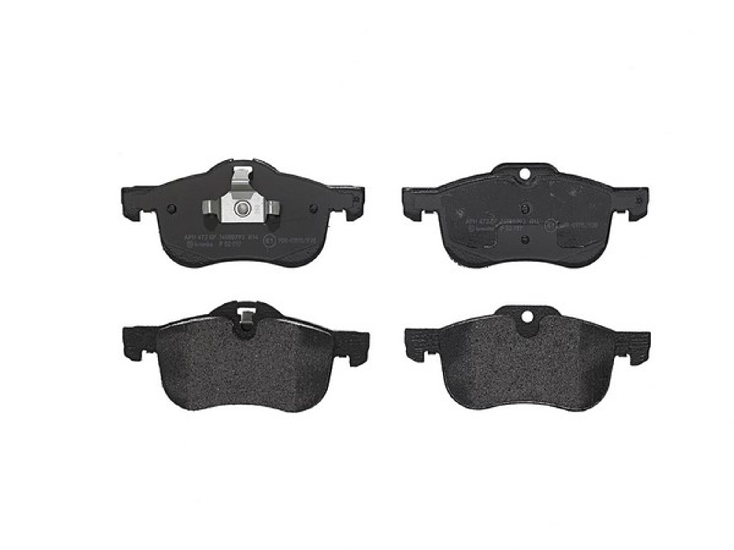 Колодки тормозные дисковые BREMBO P52017
