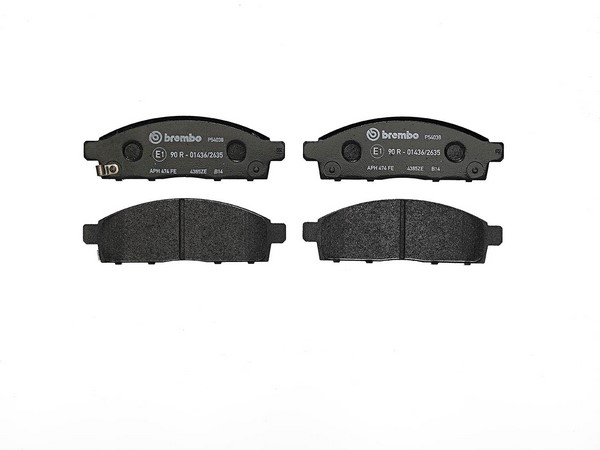 Тормозные колодки дисковые BREMBO P54038