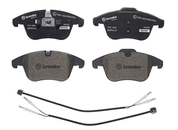 Колодки тормозные дисковые BREMBO P61106X
